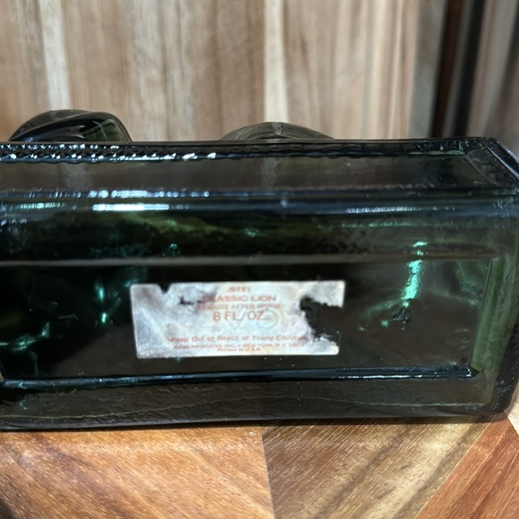 $5 bundled - Avon Classic Lion Tribute After Shave green glass bottle - Picture 6 of 8